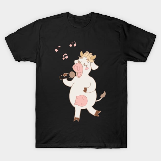 Singing T-Shirt by lowercasev